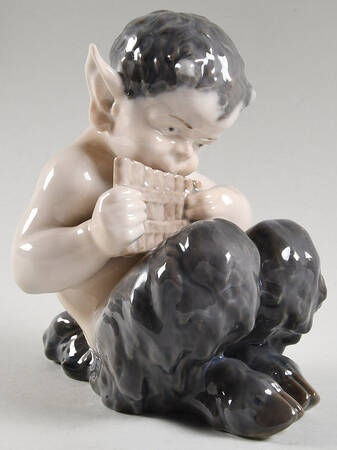 Fantasy & Legends Faun Playing Flute - No Box