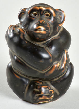 Stoneware Ape - No Box