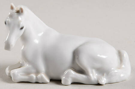 Animals-Farm and Domestic Horse-White - No Box
