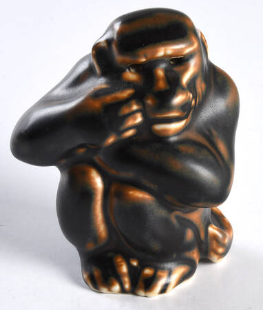 Stoneware Ape - No Box