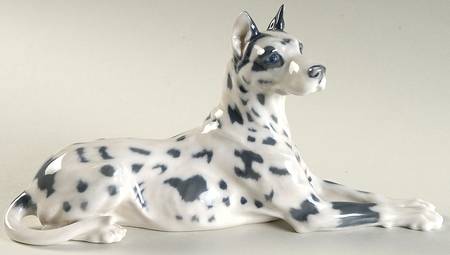 Dogs Great Dane-Black & White - No Box