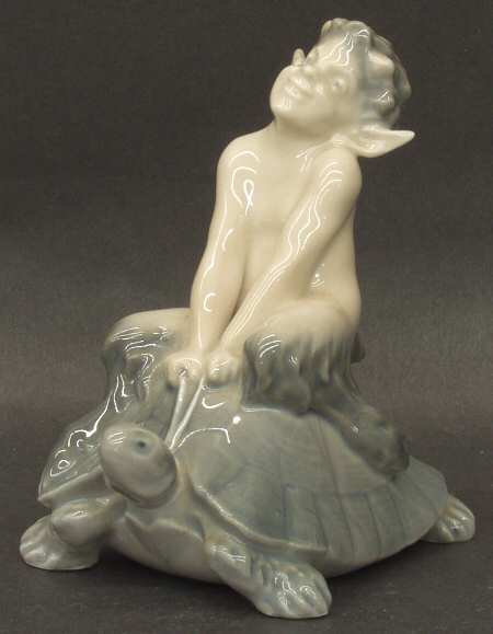 Fantasy & Legends Faun On Tortoise - No Box