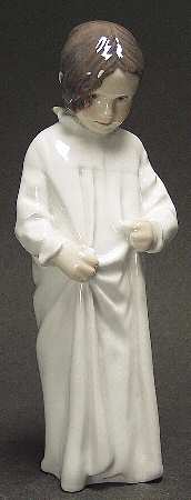 Children Good Morning-Girl In Nightdress - No Box