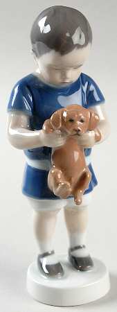 Children Ole-Boy With Puppy - No Box