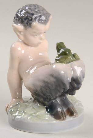 Fantasy & Legends Faun With Frog - No Box