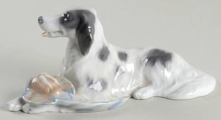 Dogs Setter With Pheasant - No Box