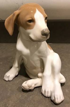 Dogs Pointer Puppy-Brown & White - No Box