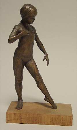 Royal Copenhagen Figurine-Bronze Ballerina Standing - No Box
