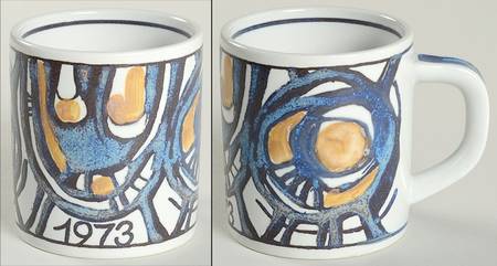 Annual Mug-Small 1973 By Gerd Hiort Petersen - No Box