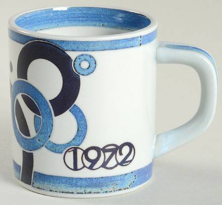 Annual Mug-Small 1972 By Bodil Buch - No Box