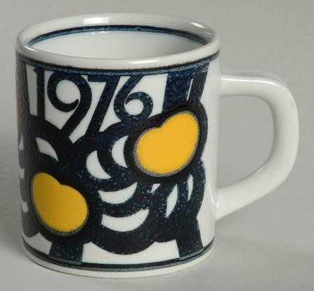 Annual Mug-Small 1976 By Anne-Marie Trolle - No Box