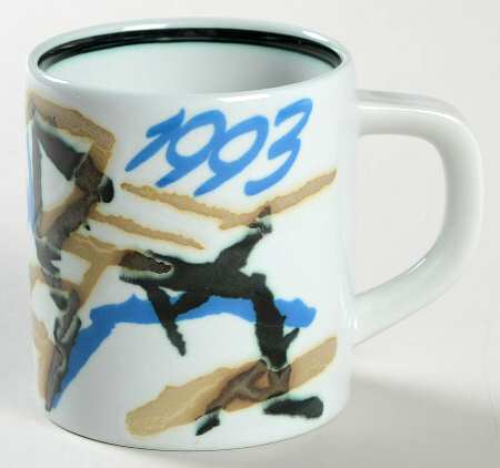 Annual Mug-Small 1993 By Ivan Weiss - No Box