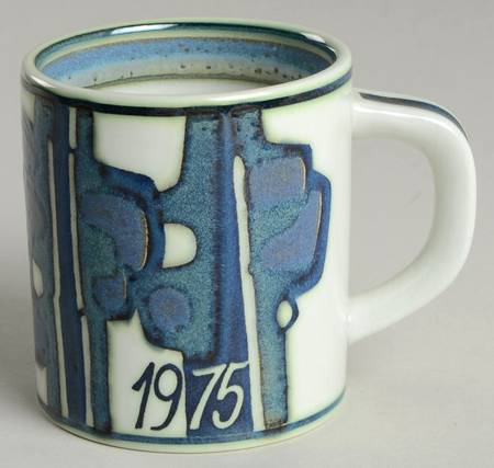 Annual Mug-Small 1975 By Bodil Buch - No Box