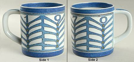 Annual Mug-Large 1970 By Dorte Schierup - Boxed