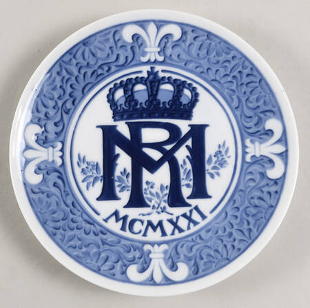 Single Release Commemorative Plates Princess Margrethe & Rene Wedding - No Box