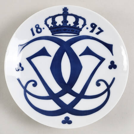 Single Release Commemorative Plates Princess Ingeborg & Carl Wedding - No Box