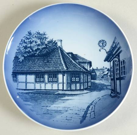 Single Release Commemorative Plates H.C. Andersen's House - No Box