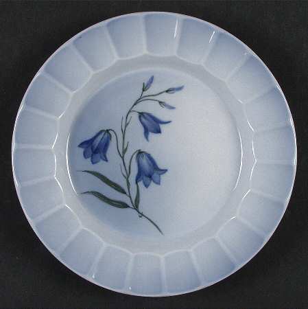 Single Release Commemorative Plates Blue Floral - No Box