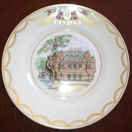 Single Release Commemorative Plates Memories Of Tivoli - No Box