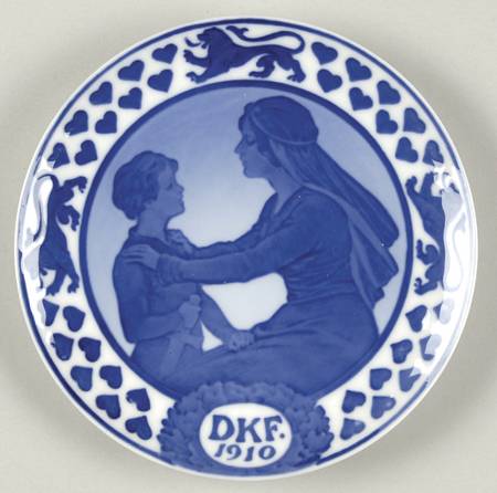 Single Release Commemorative Plates Danish Women's Association - No Box