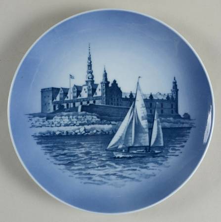 Single Release Commemorative Plates Kronborg Slot-Castle - No Box