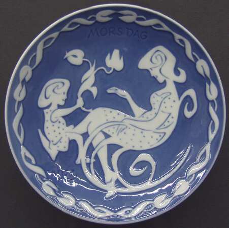 Mothers Day Plate Danish Mother - Boxed