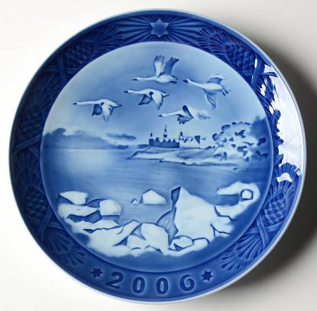 Annual Christmas Plate Kronborg Castle - Boxed