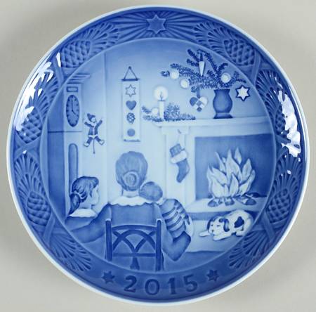 Annual Christmas Plate Christmas Days - With Box 108