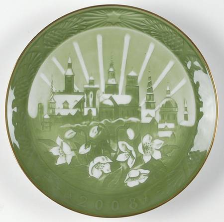 Annual Christmas Plate Copenhagen  Christma-Special - With Box 101a