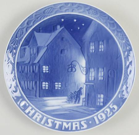 Annual Christmas Plate Christianshavn-English - No Box