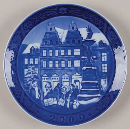 Annual Christmas Plate Christmas At Amagertorv - Boxed