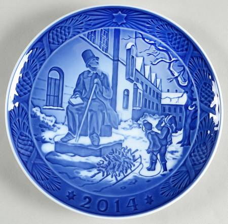 Annual Christmas Plate Hans Christian Andersen - Boxed