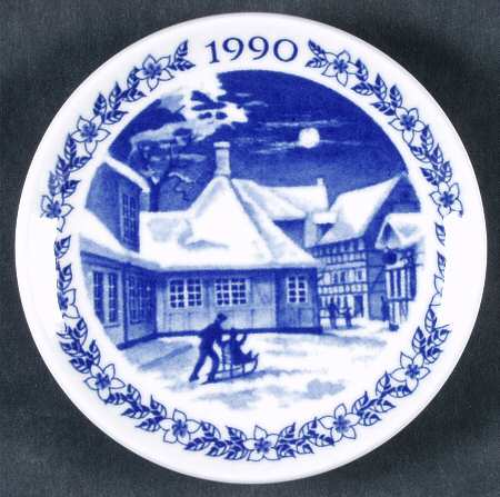 Christmas Plaquettes Birthplace Of Hans Christian Anderson - Boxed