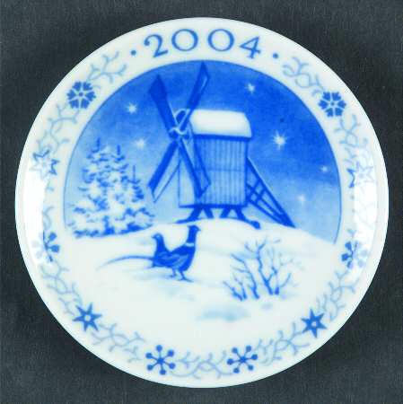Christmas Plaquettes Stouby Post Mill - Boxed