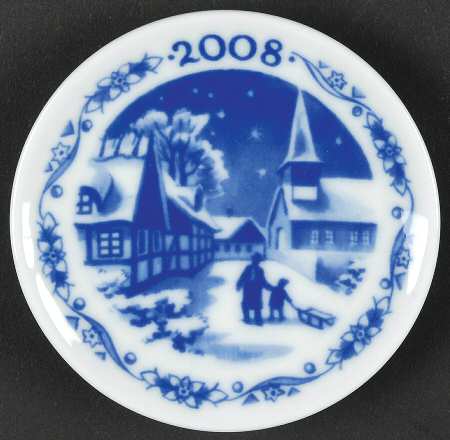Christmas Plaquettes Village Of Reerso - Boxed