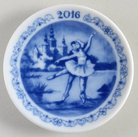 Christmas Plaquettes Swan Lake At Rosenborg - Boxed