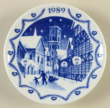 Christmas Plaquettes Christmas Town - Boxed