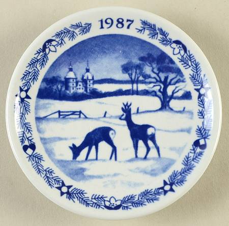 Christmas Plaquettes Vallo Castle - Boxed