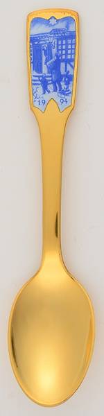Christmas Spoon Christmas Shopping - With Box