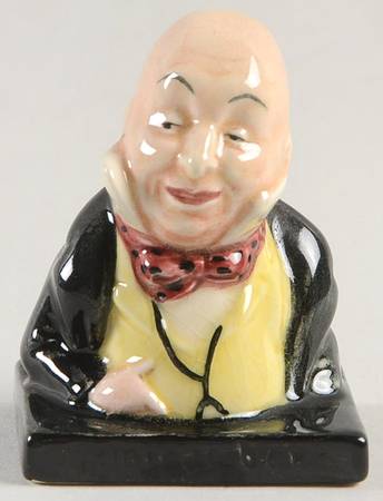 Dicken's Bust-Miniatures Micawber - No Box