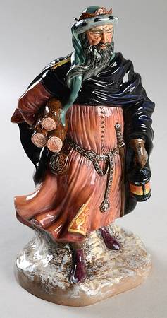 Royal Doulton Figurine Good King Wenceslas - Boxed
