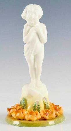 Royal Doulton Figurine A Child Study-Kingcups/Base - With Box Bx1243