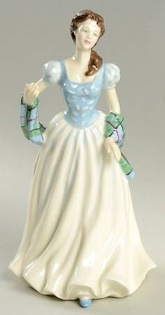Royal Doulton Figurine Flower Of Scotland - With Box Bx1440