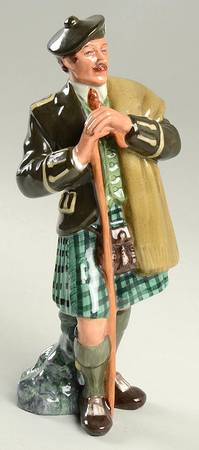 Royal Doulton Figurine The Laird-Small Base - No Box Nb1601