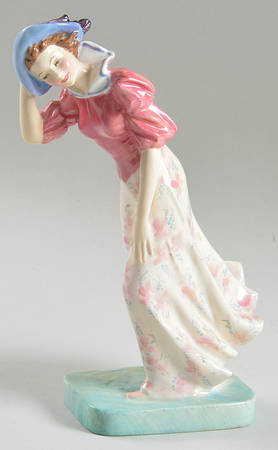 Royal Doulton Figurine Windflower - No Box Nb1926