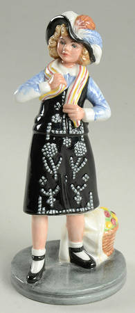 Royal Doulton Figurine Pearly Girl - With Box Bx903