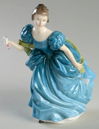 Royal Doulton Figurine Rhapsody-Blue - No Box