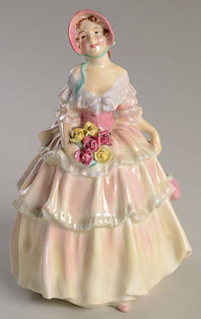 Royal Doulton Figurine Irene-Yellow Dress - Nb1377, No Box