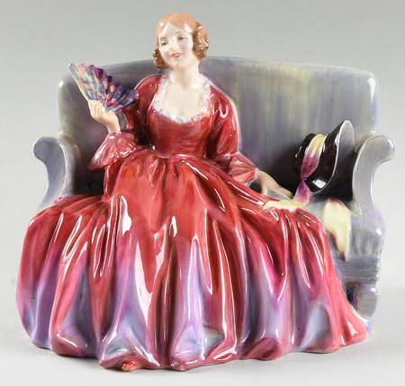Royal Doulton Figurine Sweet And Twenty-Multicolored - Nb1061, No Box