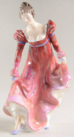 Royal Doulton Figurine Minuet-Red - No Box Nb1981